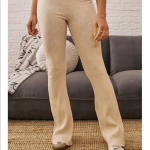 URBAN OUTFITTERS ROSIE RIBBED TROUSERS